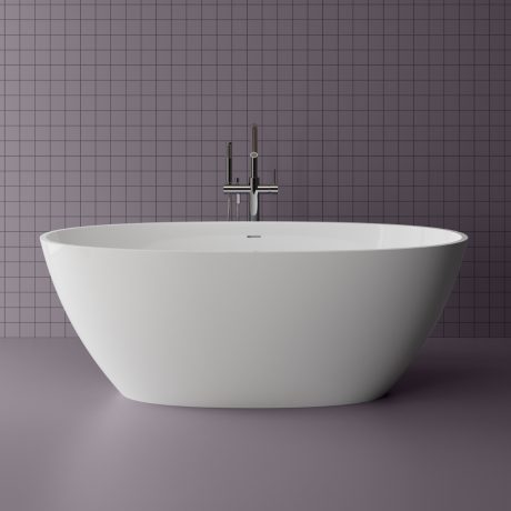 Cadă freestanding ovală din compozit mineral BT 0539 1670 INT